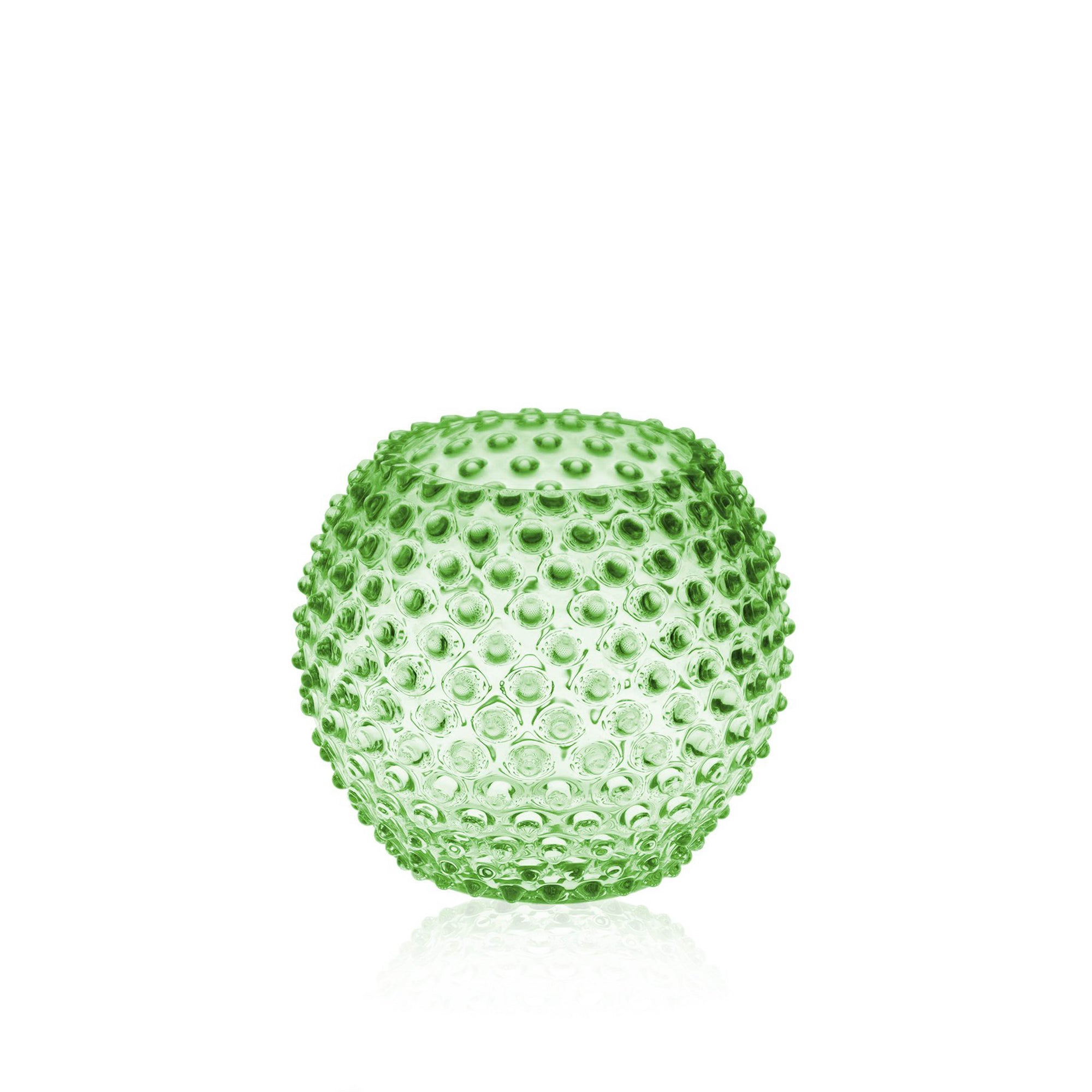 light green klimchi hobnail vase