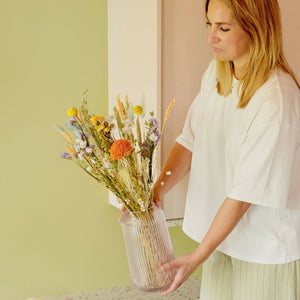 Dried Flowers - Field Bouquet - Pastel Delight - Medium