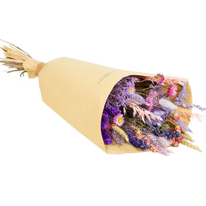 Dried Flowers - Field Bouquet - Purple Glow