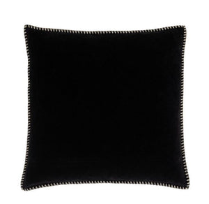 Nico Velvet Cushion - Black