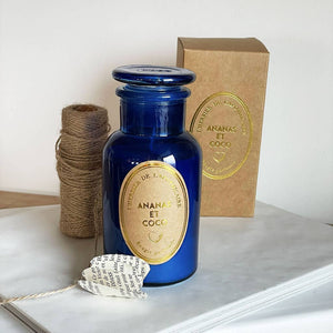 Blue Herbier candle - Pineapple & Coconut