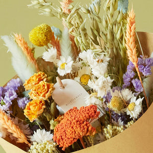 Dried Flowers - Field Bouquet - Pastel Delight - Medium