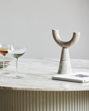 Rif Marble Candle Holder