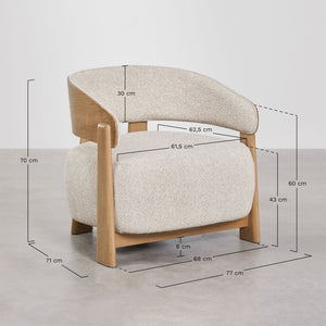Olea Oak Armchair