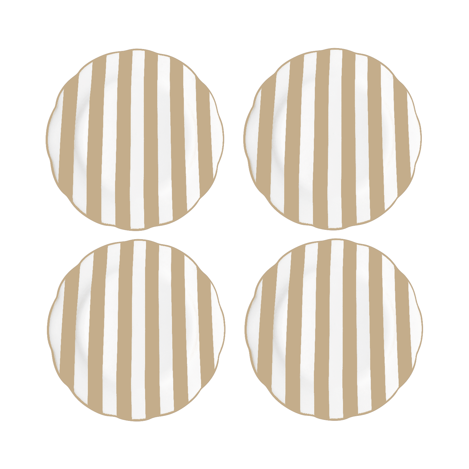 Trattoria Dessert Plates, Set of 4
