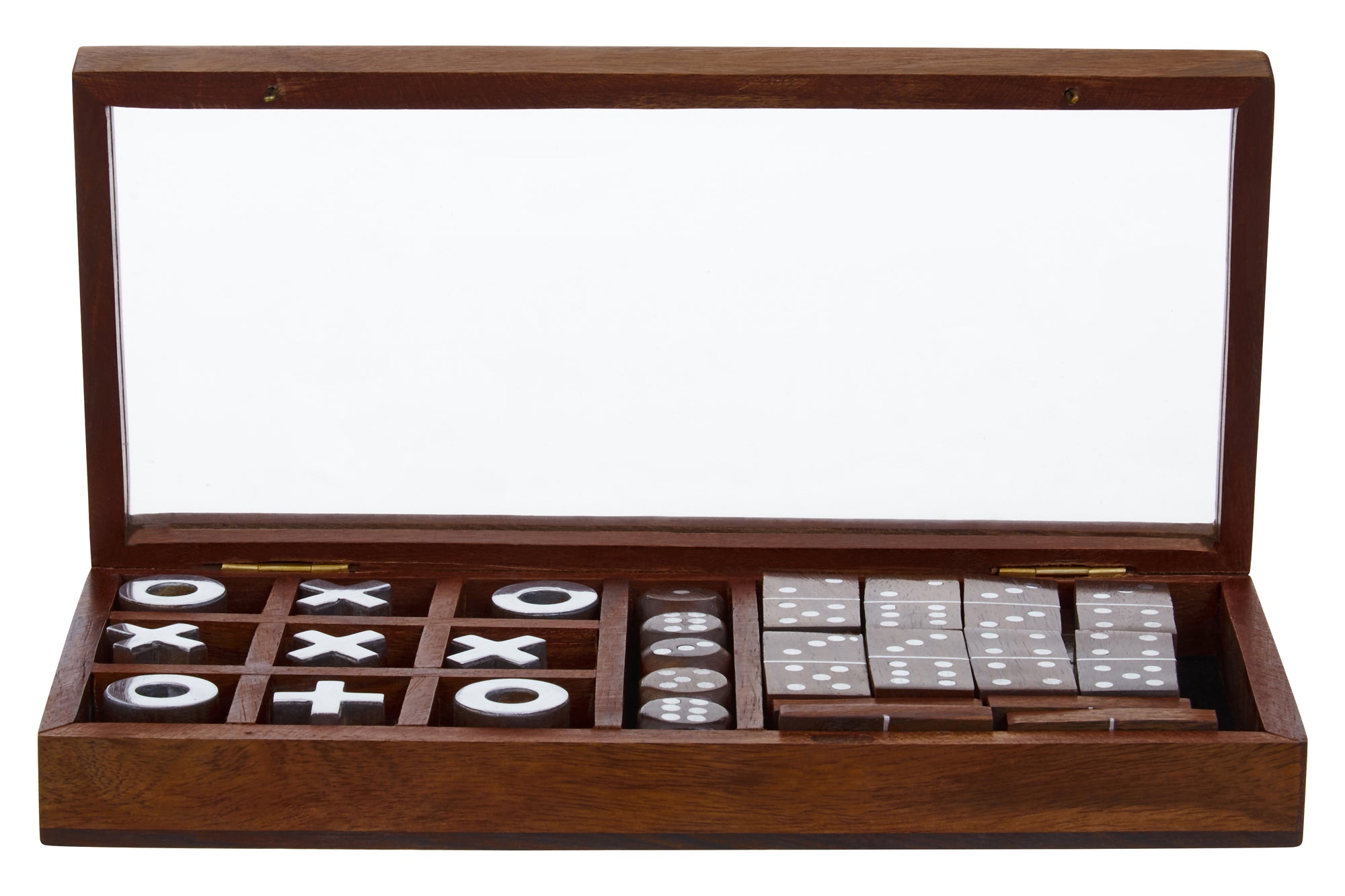 Churchill Sheesham Wood Multi Game Set