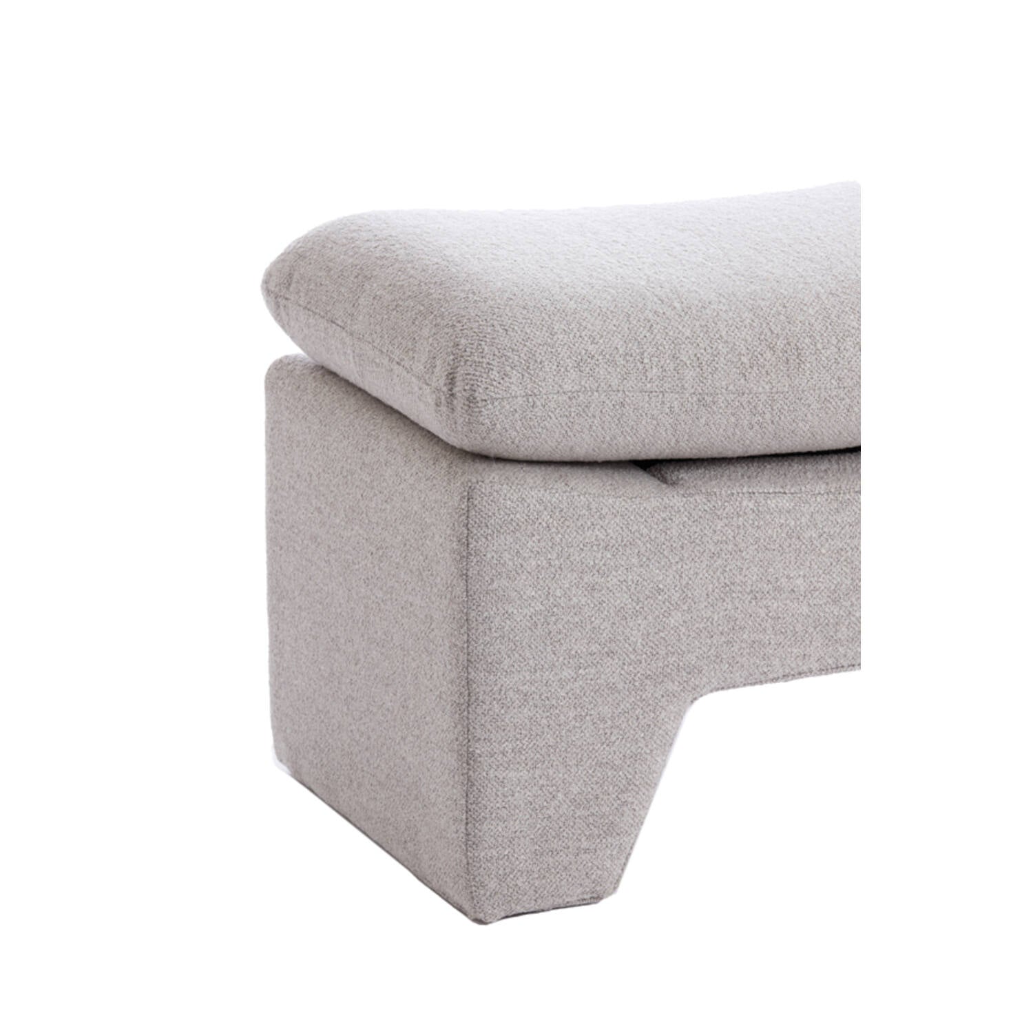 Luxury foot stool pouf