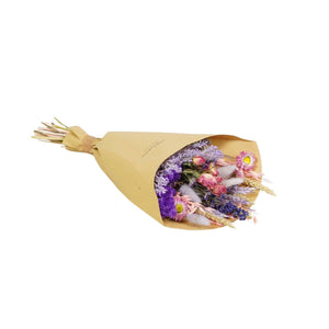 Dried Flowers - Field Bouquet - Purple Glow
