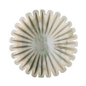 Scallop Marble Bowl - Green