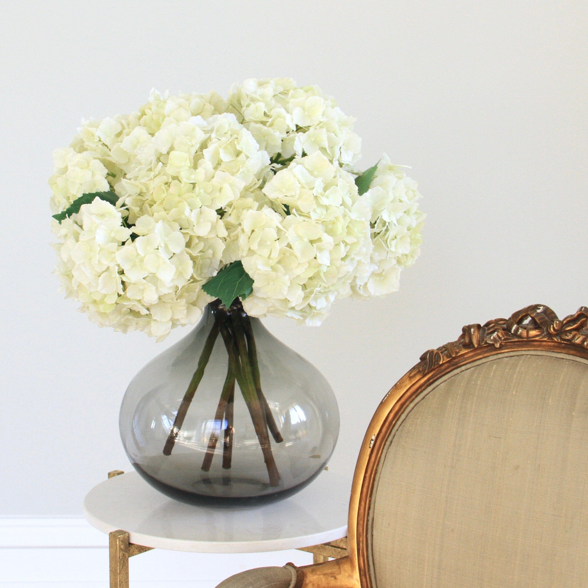 Artificial Cream Hydrangea