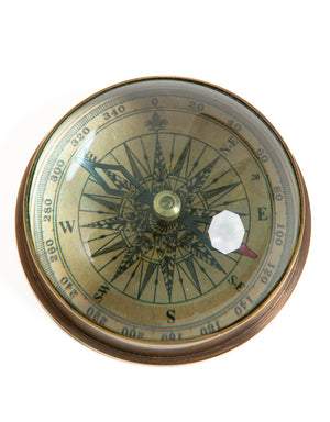 Magnifying Compass Ornament