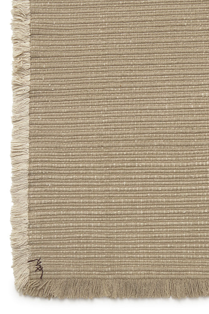 Handloom Rug - Beige