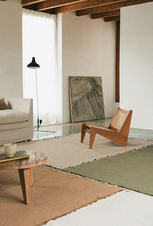Handloom Rug - Beige