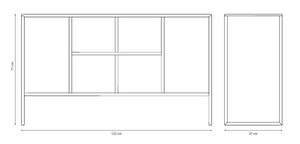 Book Rack - Black