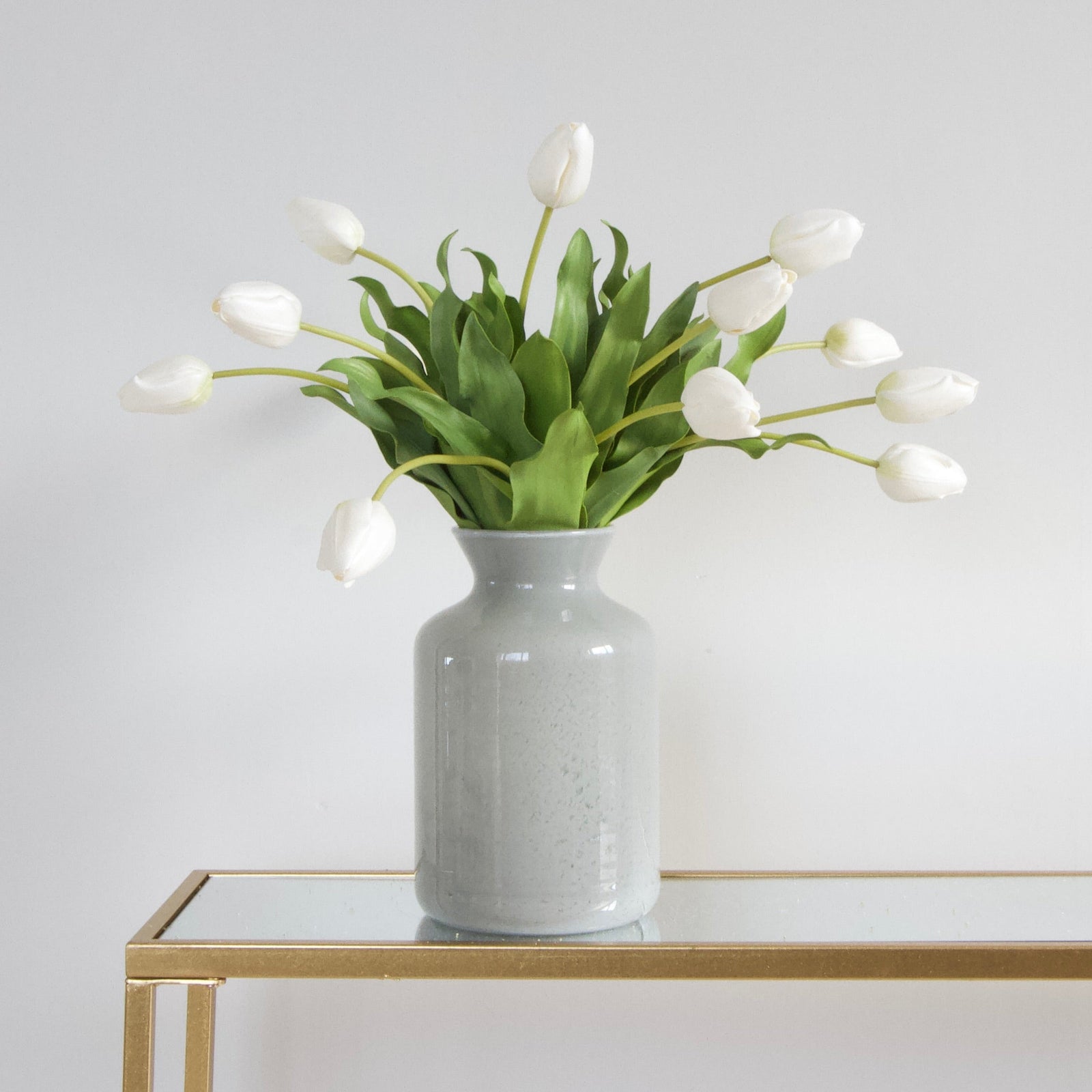 Artificial White Tulip