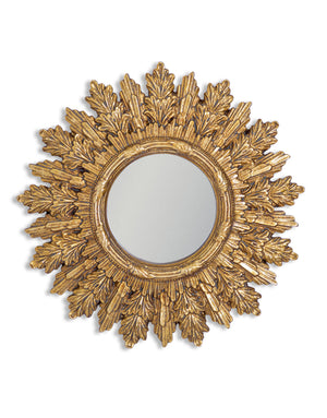 Antique Gold Leaf Mirror