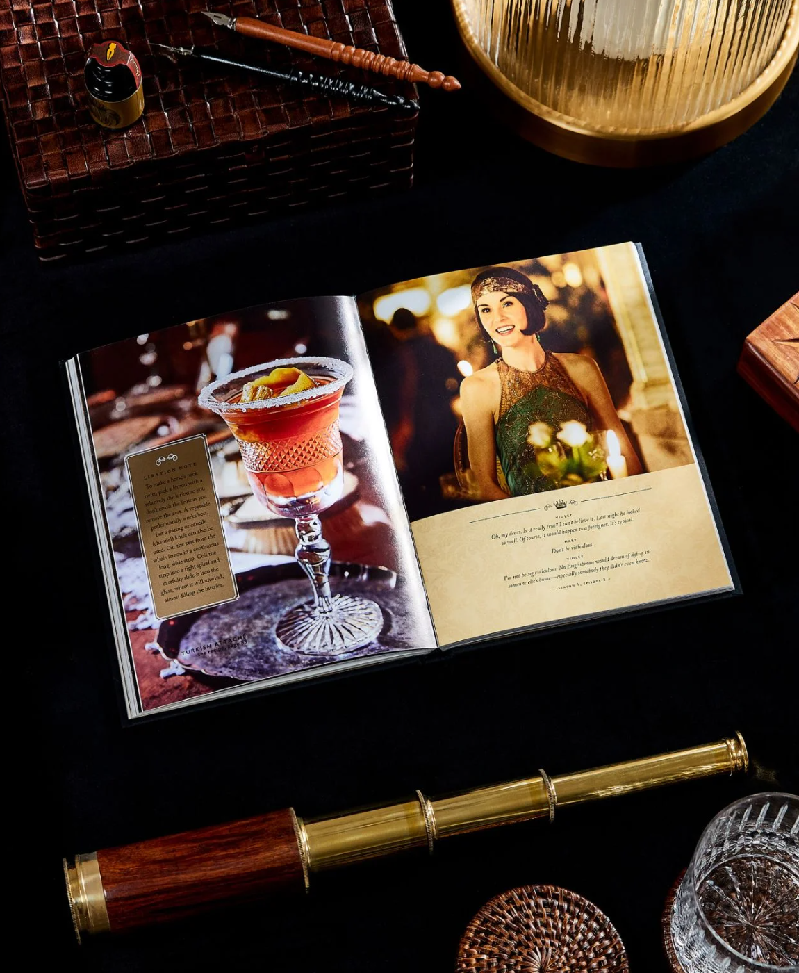 Downton Abbey Cocktail Book