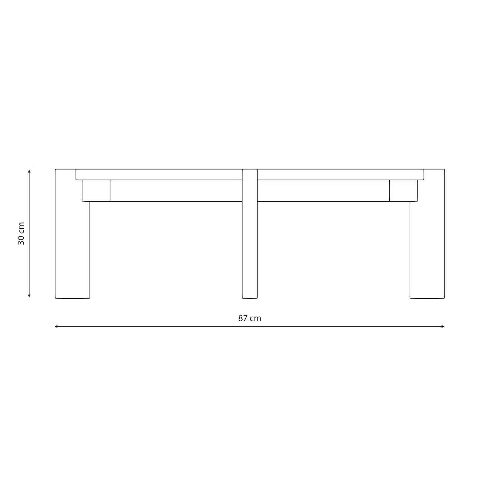 Table à Salon - 90