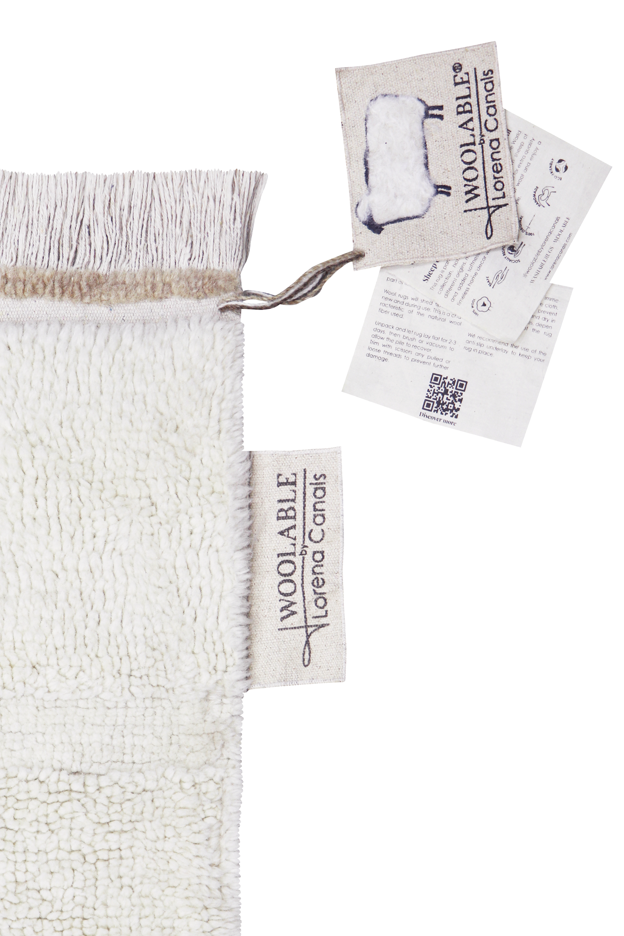 Woolable Rug Steppe - Sheep White