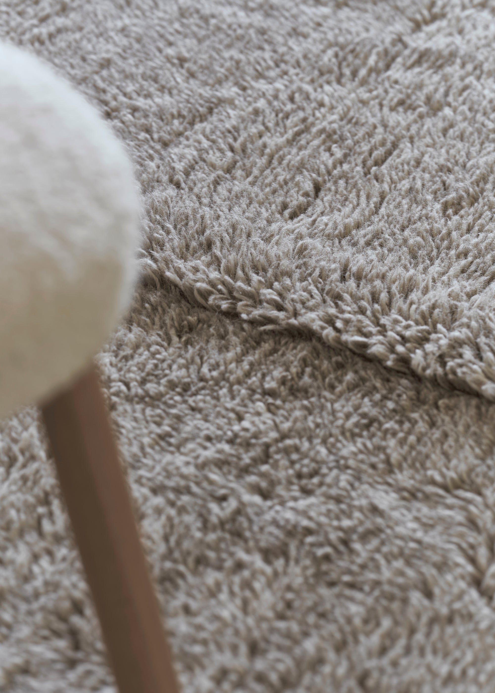 Washable rug Tundra - Blended Sheep Grey