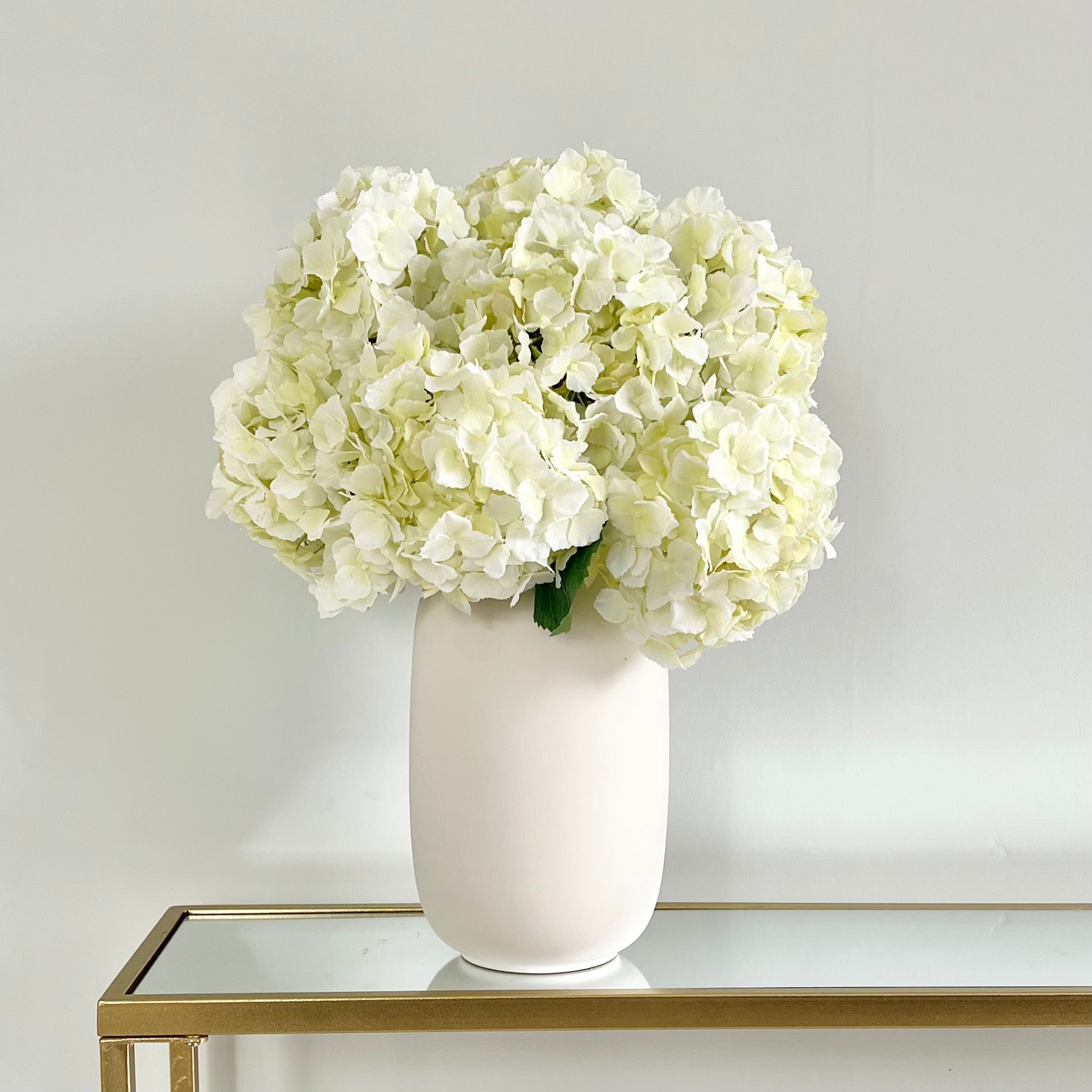 Artificial Cream Hydrangea