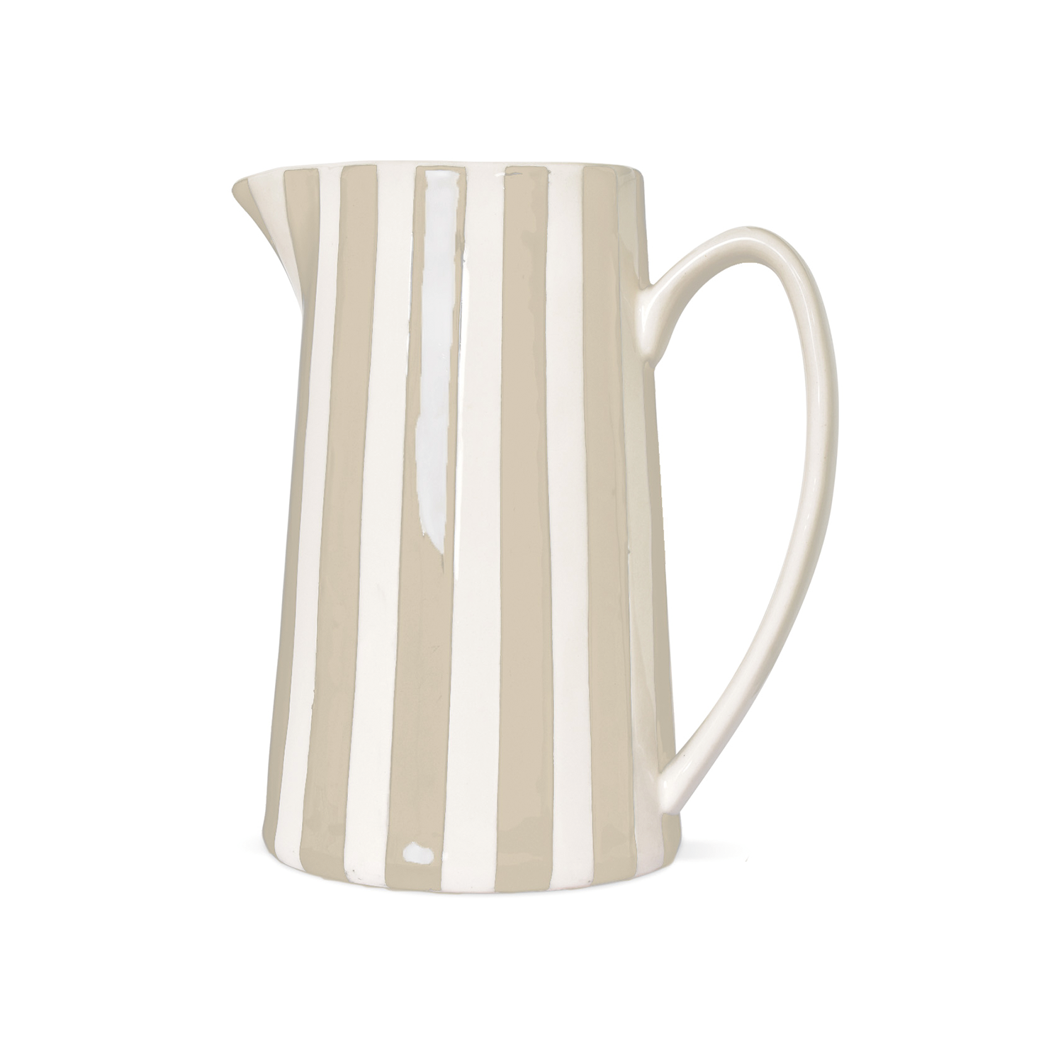Trattoria Striped Jug