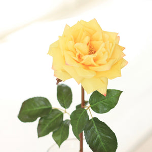 Artificial Yellow Garden Rose