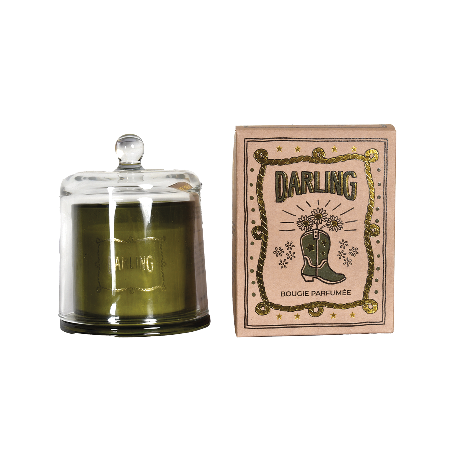 Americana Bell Candle - Darling