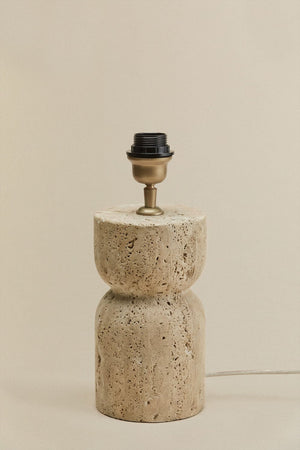 Diniz Table Lamp - Travertine