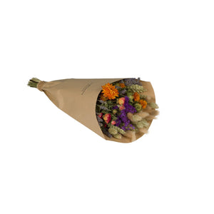 Dried Flowers - Field Bouquet - Orange