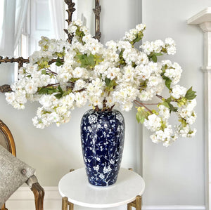 Artificial White Cherry Blossom
