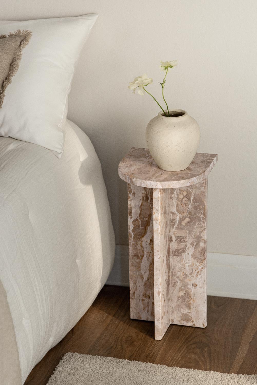 Corwel Marble Side Table