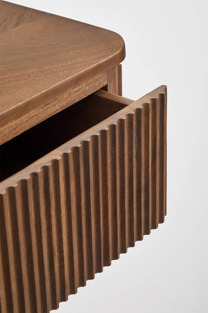 Biljandi console – dimensions diagram, 80x30x20 cm