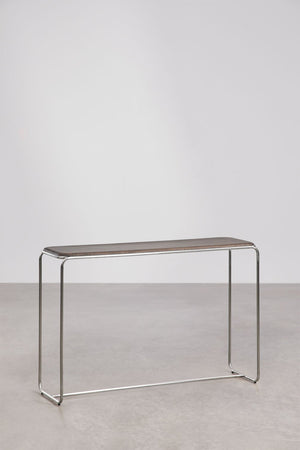 Altrex console table – three-quarter front view, full height visible