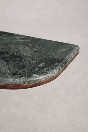 Talix Console Table - Green Marble