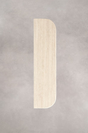 Talix Console Table - Travertine