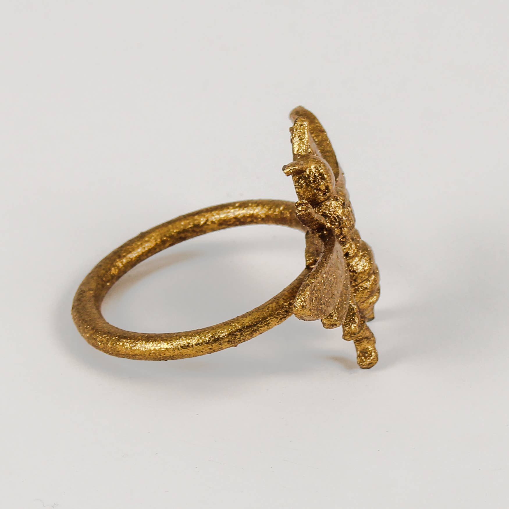 Gold Bee Napkin Ring