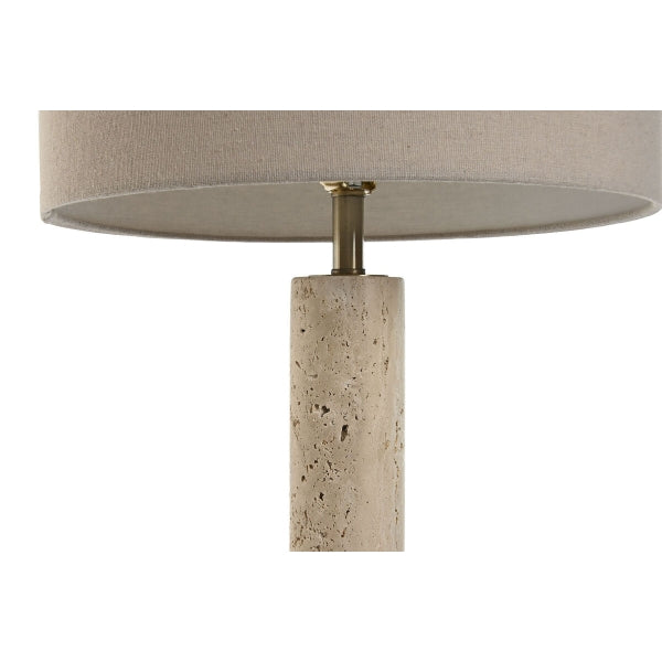 Lux Travertine Lamp