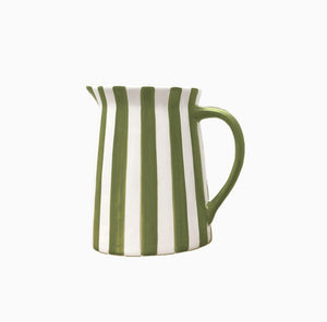 Trattoria Striped Jug