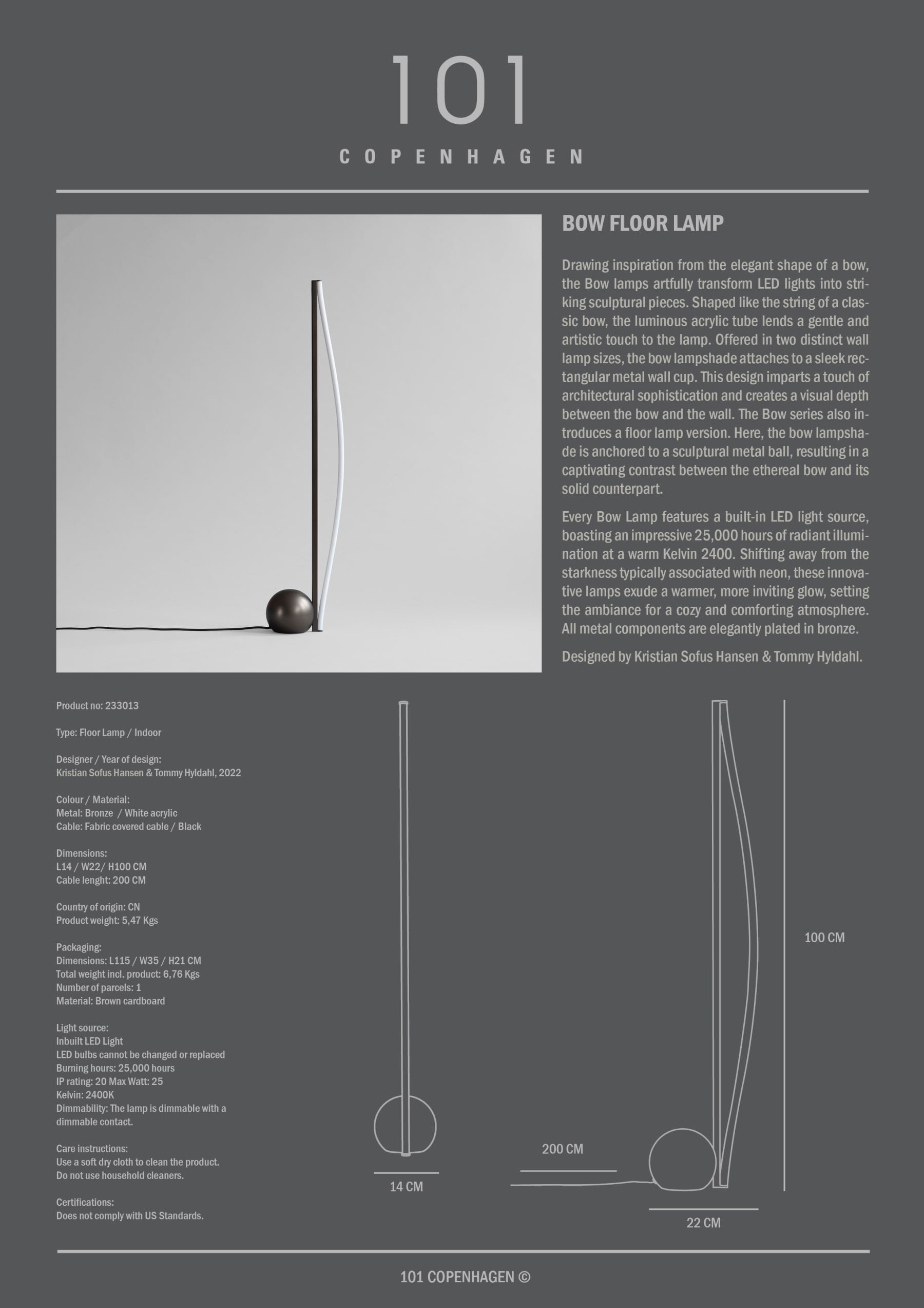 Bow Floor Lamp