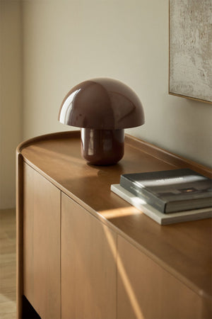 Zyora iron table lamp front view