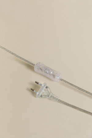 Zyora table lamp cable and integrated switch