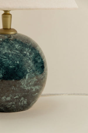 Marvexi Table Lamp – Green Marble