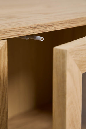 Walia TV unit – push-pull door handle detail