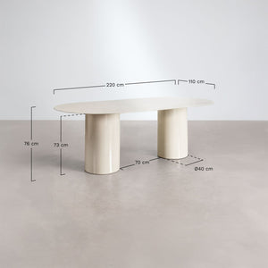 Asgri Oval Dining Table