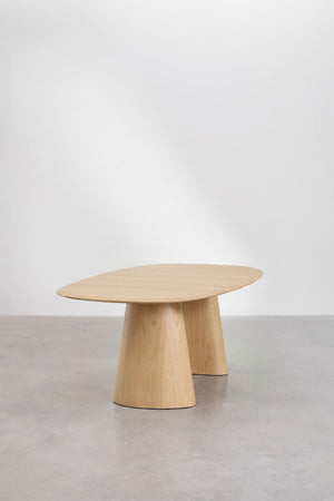 Nuveta Oval Extendable Dining Table - Ash Wood