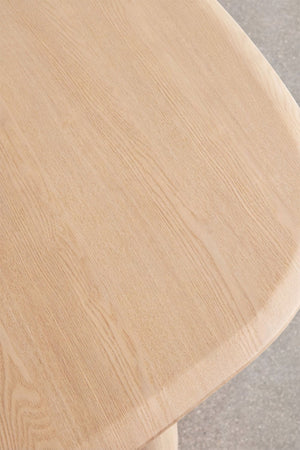 Nuveta Oval Extendable Dining Table - Ash Wood