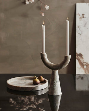 Rif Marble Candle Holder