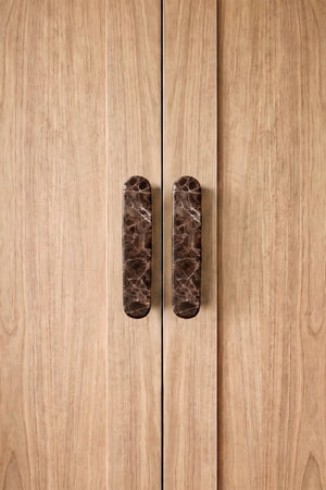 Casbina Marble Handles, 16cm - Set of 2