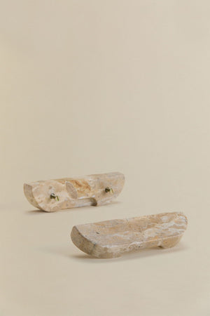 Tinesla Marble Handles, 16cm - Set of 2